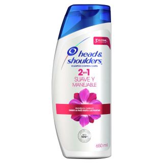 Shampoo Head & Shoulder 2en1 Suave y Manejable 