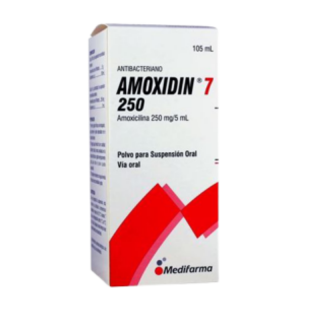 Amoxidin 7 250 Mg- Frasco 105 ML