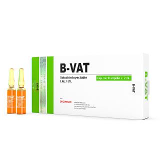 B-Vat Solución Inyectable 2 ML - Caja 1 Ampolla