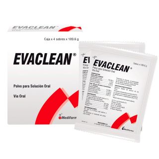 Evaclean Polvo Suspensión Oral Sobres - Caja 4 UN