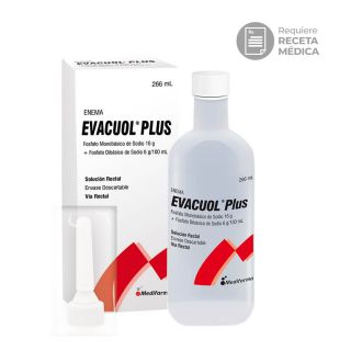 Evacuol Plus Solución Rectal - Frasco 266 Ml
