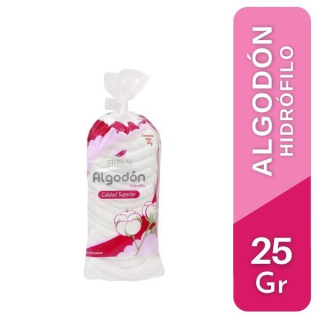 Algodon Sterilab  - Bolsa 25 Gr