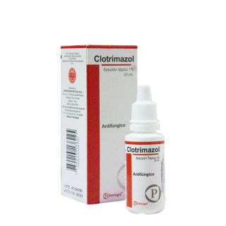 Clotrimazol 1% Solución Tópica - Frasco 20 Ml