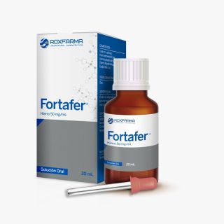 Soluciòn Oral Fortafer 50mg/ml - Frasco 20 ML
