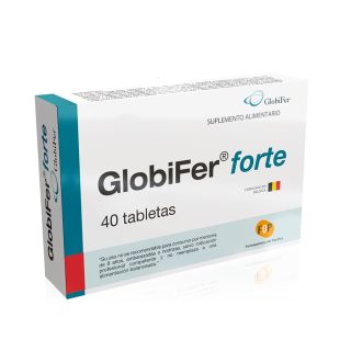 Globifer Forte - Hierro Hemico Tableta - Caja 40 UN