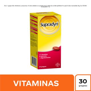 Supradyn Multivitamínico Grageas - Caja 30 UN