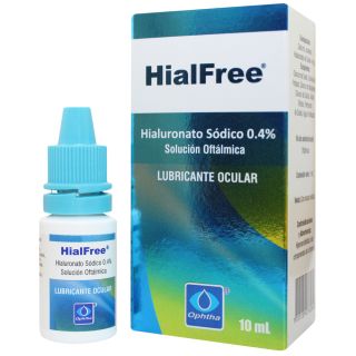 Solución Oftálmica Hialfree 0.4% Gotas - Frasco 10 ML