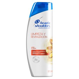 Shampoo Head & Shoulders Limpieza y Revitalización - Frasco 375 Ml