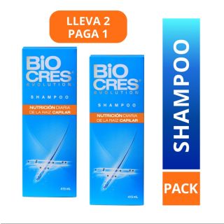 Biocres Shampoo Duo Nutrición - Frasco 415 ML