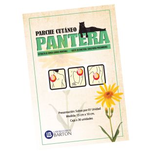 Parche Pantera 15 X 10Cm - Bolsa 1 UN