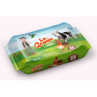 Toallitas Húmedas Surtidas - Bolsa 25 UN