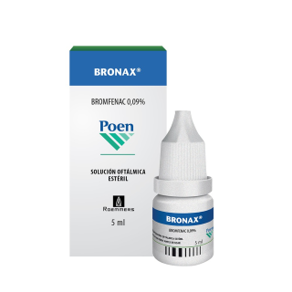Solución Oftálmica Estéril Bronax 0.09% - Frasco 5 ML