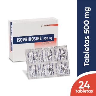 Isoprinosine 500 Mg Tabletas - Caja 24 UN