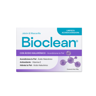 Bioclean Jabón Mascarilla Hialurónico - Barra 100 Gr
