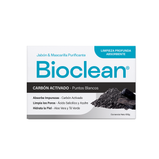 Bioclean Jabon Carbon - Barra 100 G