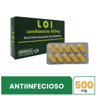 Loi 500 Mg Comprimido Recubierto - Caja 10 UN
