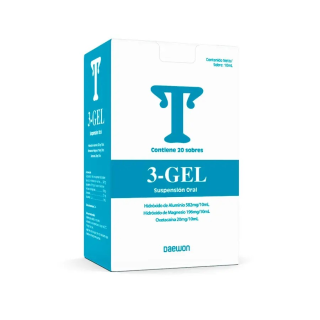 3-Gel Suspensión Oral - Sobre 1 UN