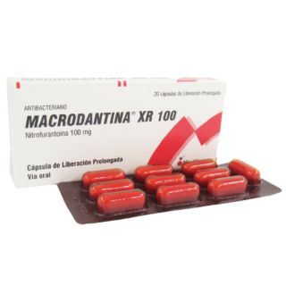 Macrodantina XR 100 Cápsula - Caja 20 UN