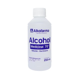 Alcohol 70° Alkofarma - Frasco 250 ML