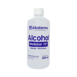Alcohol 70° Alkofarma - Frasco 500 ML