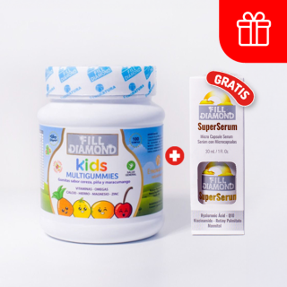 Filldiamond Multigummies Kids - Frasco 100 UN