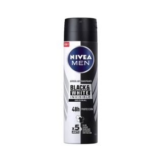 Nivea Deo Hombre Spray Invisible B&W - Frasco 150ML