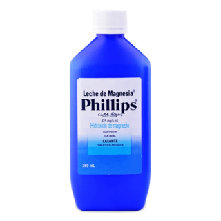 Leche Magnesia Phillips - Frasco 360 ML