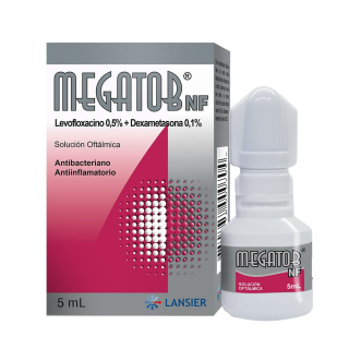 Megatob NF Solución Oftálmica - Frasco 5 ML
