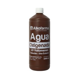 Agua Oxigenada 10 Vol  - Frasco 1000 Ml