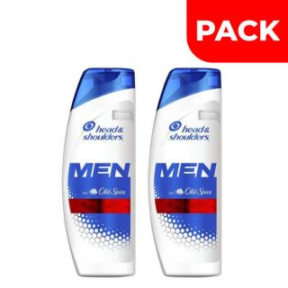 Dúo Pack Shampoo Head & Shoulders Men Old Spice - Frasco 375 ML