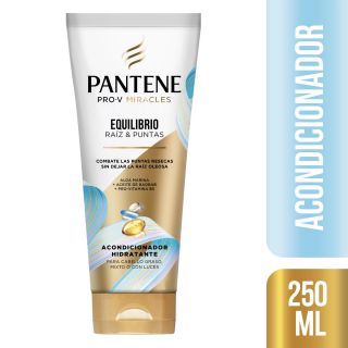 Acondicionador Pantene Equilibrio Raíz & Puntas - Frasco 250 Ml
