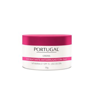 Crema Facial Antiarrugas Hidratante Q10 - Pote 55 G