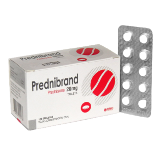 Prednibrand 20 Mg Tableta - Blister 10 UN