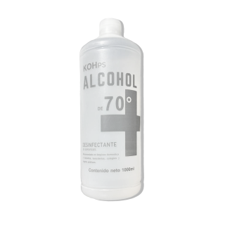 Alcohol 70° Desinfectante - Frasco 1000 ML