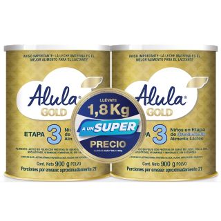 Alula Gold 3 900 G -  Lata 2 pack