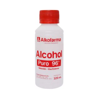 Alcohol 96° Alkofarma - Frasco 120 ML