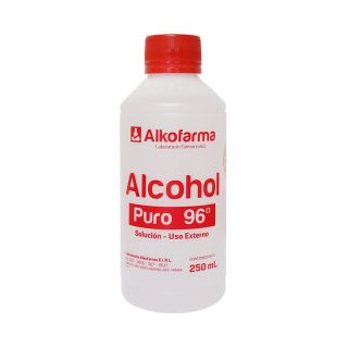 Alcohol 96° Alkofarma - Frasco 250 ML