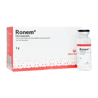 Ronem 1 g Polvo para Solución Inyectable - Caja 1 UN