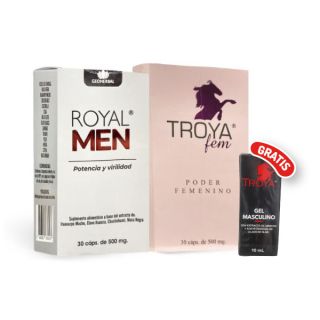 Royal Men + Troya Fem - Pack 2 UN