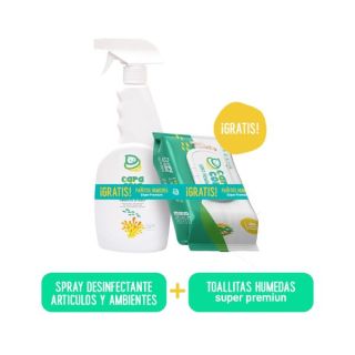 CaraCola Spray Desinfectante - Frasco 650 Ml