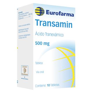 Transamin 500 Mg - 1 UN