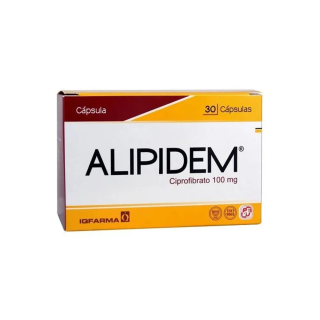 Alipidem 100 mg Cápsulas - Caja 30 UN
