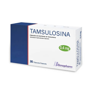 Tamsulosina 0.4 mg Cápsulas - Caja 30 UN