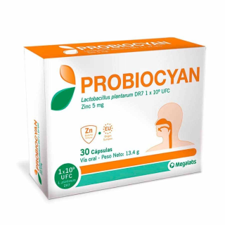 Probiocyan Cápsulas - Caja 30 UN