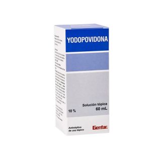 Yodopovidona 10% - Frasco 60 Ml
