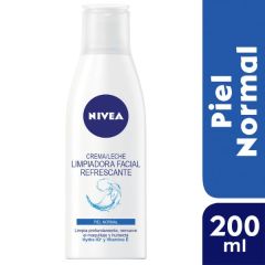 Leche Limpiadora Facial Nivea Refrescante Piel Normal - Pote 200 ML