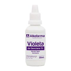 Alkofarma Violeta de Genciana 1% - Frasco 30 ML