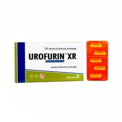 Urofurin XR 100 Mg Cápsulas de liberación prolongada - Caja 20 UN