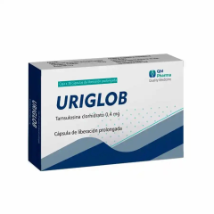 Uriglob 0.4Mg Tamsulosina Cápsulas - Caja 30 UN