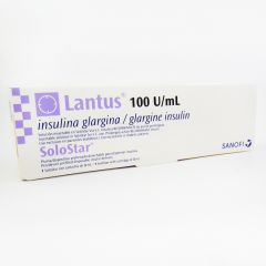 Lantus  Solostar 100U/Ml Solución Inyectable - Caja 1 UN